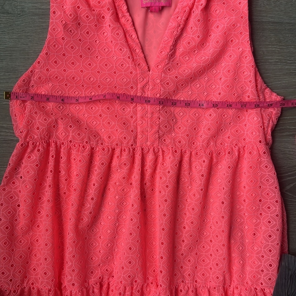 Lilly Pulitzer Novella Dress Large - Picture 9 of 12